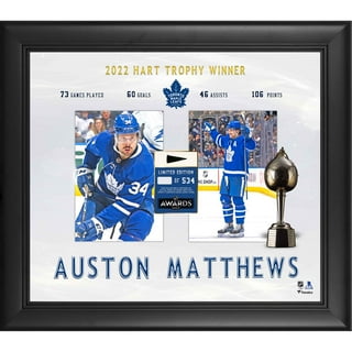 Auston Matthews Toronto Maple Leafs Autographed White Alternate Captain Adidas Authentic Jersey - Autographed NHL Jerseys at 's Sports Collectibles Store