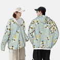 thumbnail image 6 of Haiem Bees UPF 50+ Fishing Shirts for Men Long Sleeve UV Sun Protection Hoodie Non-Mask Outdoor Hiking Shirts, 6 of 9