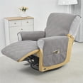 thumbnail image 3 of Power Lift Recliner Chair Covers,Recliner Covers That Stay In Place,Lift Chair Covers,Quilted Recliner Covers,With Storage Pockets and Elastic Straps Furniture Protector, 3 of 7