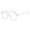 Transparent, variant on Office Portable PC Men Women Optical Spectacle Eyeglass Eye Protection Square Eyeglasses Frame Eyewear Anti-Blue Light Glasses Computer Goggles BLUE