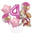 thumbnail image 1 of Paw Patrol Dog Chase Skye Marshall globo de película de aluminio con forma de Animal para niños y niñas, decoraciones para fiestas de cumpleaños, juguetes para niños, 1 of 4
