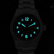 ADDIESDIVE Automatic Watches for Men, NH35 Movement, Sapphire Crystal, Diver 200M Water Resistant Stainless Steel Retro Analog Dress Watch Watch, Black Dial, AD2074