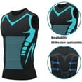thumbnail image 5 of Evolv-V Men Compression Shirt,Version Ionic Shaping Sleeveless Shirt for Men to Build a Perfect Body, 5 of 8