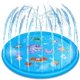 thumbnail image 1 of Alfombrilla rociadora de agua para mascotas, esterilla de refrigeración para piscina inflable, bañera de PVC para cachorros, Verano, 1 of 4