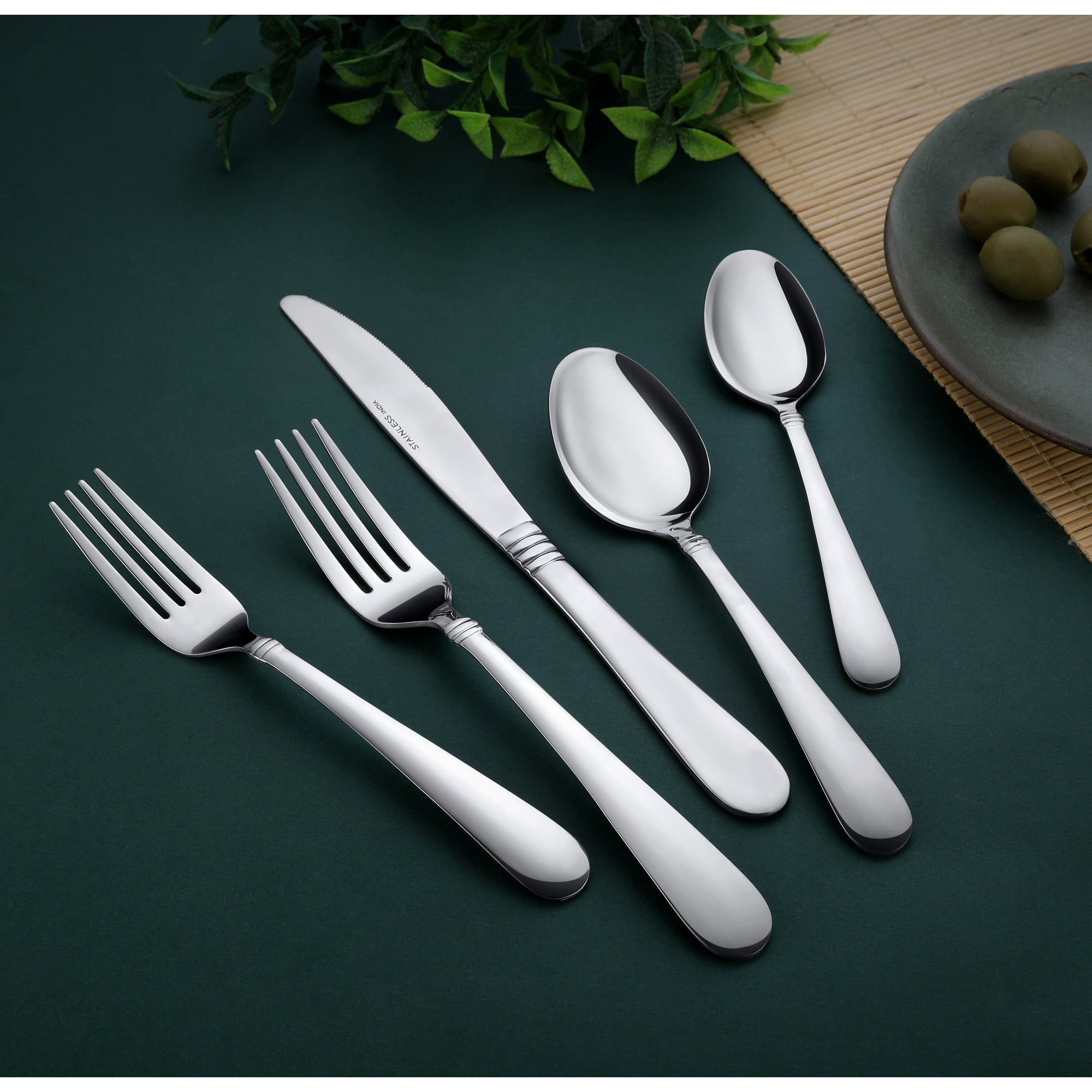 (3 pack) 20-Piece Stainless Steel Flatware Set