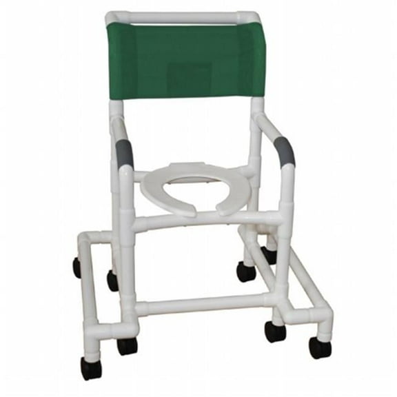 MJM International 118-3TW-SAFE Standard Outrigger Shower chair 18 in.