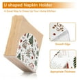 thumbnail image 5 of Yayeee Napkin Holder for Table Set of 2 Kitchen Paper Tissue Organization, White Nordic Christmas House, 5 of 8