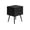Black, variant on Accent Table - Bedroom - Living Room - Nightstand - Drawer - Gray Laminate