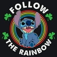 thumbnail image 2 of Men's Lilo & Stitch Follow The Rainbow Graphic T-Shirt, 2 of 4