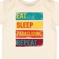 thumbnail image 4 of Inktastic Paraglider Eat Sleep Paragliding Repeat Boys or Girls Baby Bodysuit, 4 of 5