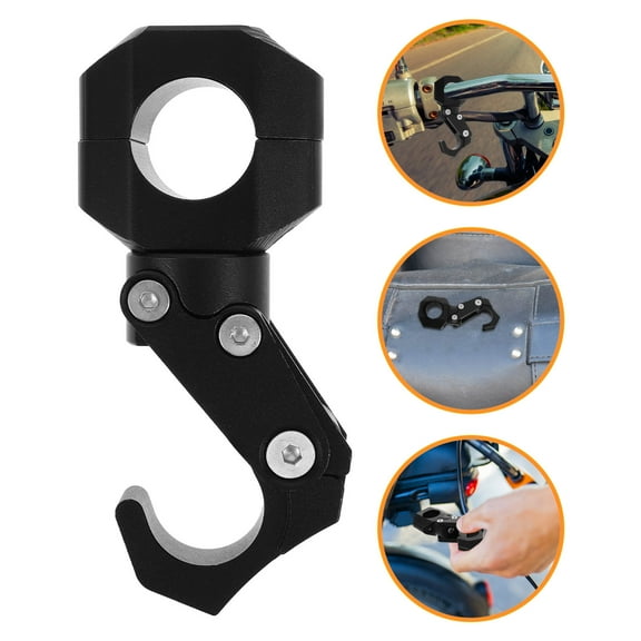 SWETRACE 1Set Motorcycle Elastic Straps Foldable Hanger for Riders Travel and Daily Use