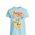 thumbnail image 4 of Adventure Time Men's Frolic Cotton Graphic Tee with Short Sleeves, Size Medium, 4 of 4