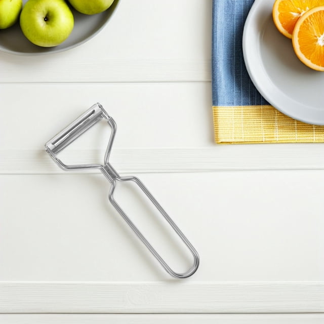 ADDHAT Pelador De Patatas Y De Acero Inoxidable Con Compacto Y Doble Función Para Cocina