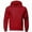 Wine, variant on HAiming Long Sleeve Hooded for Men Solid Drawstring Sweatshirt Trendy Plus Size Casual Basic Pullover Tops with Pocket
