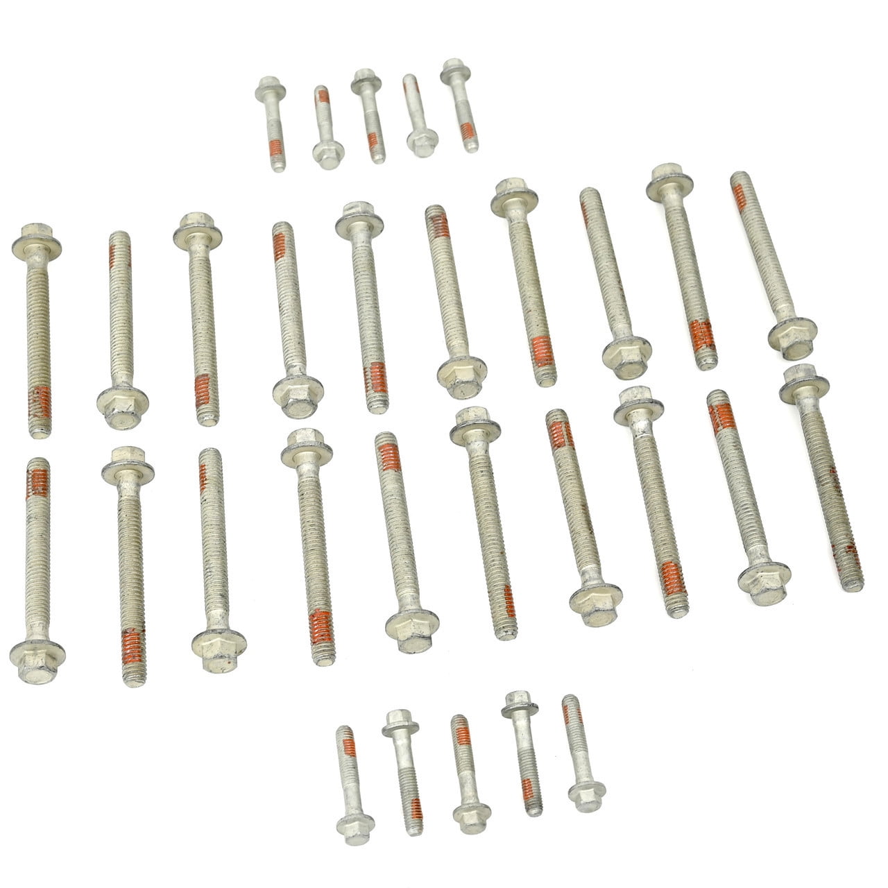 Michigan Motorsports LS3 Head Gaskets with 2005+ Head Bolt Kit - 5 Layer MLS Cylinder Head Gasket Pair with Bolts for 6.0 6.2 LS LQ4 LQ9 L96 L76 LY6 L92 L99 Like 12610046