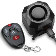 WSDCAM Wireless Vehicle Security Alarm System Anti Theft Vibration Motion Sensor Alarm Rechargeable for Car Trailer Motorcycle Scooter Ebike