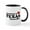 White/Black Inside, variant on CafePress - Somebody In Texas Loves Me Mug - 11 oz Ceramic Mug - Novelty Coffee Tea Cup