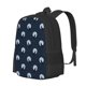 thumbnail image 1 of Easygdp Wolf And Moon Mochila de Gran Capacidad Minimalista Ideal para Escuela, Viajes y Uso Diario, 1 of 6