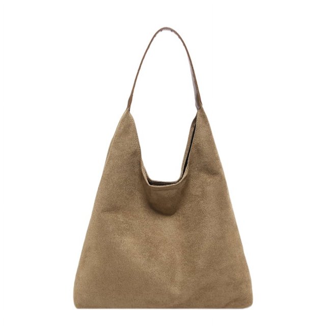 Slouchy Purse Tote HOMBLE HOMBO MUJER Mujeres Gamuza Color Sólido