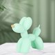 thumbnail image 3 of Globo Perro Estatua Animal Perro Estatuilla Oficina TV Soporte Escritorio Verde Gloria Estatua de perros globo, 3 of 9