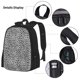 thumbnail image 3 of Balery Black Leopard Mochila Escolar 3 en 1 para Niños - Mochila Resistente con Lonchera Térmica y Estuche - Mochila Escolar para Niños y Niñas, 3 of 7