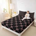 thumbnail image 4 of Feelyou Cartoon Bowknot Twin Sheet Sets, Fairy Princess Bedding, 3-Piece, 4 of 7