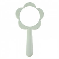 ACDANC Green Hand Mirror - 6.3"×3.3"×0.4" Sunny Bloom Aluminum Back Glass