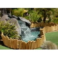 thumbnail image 4 of Backyard X-Scapes Natural Bamboo Border Edging for Garden Landscaping - 96" L x 12" H x 1" D (2-Pack), 4 of 5