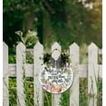 thumbnail image 2 of Eveokoki She Is Far More Precious Than Jewels Front Door Sign Funny Wreaths Hanging Wooden Plaque Decoration Round Rustic Wood Farmhouse Porch Decor for Home Front Door Decor, 12 x 12 Inch, 2 of 5