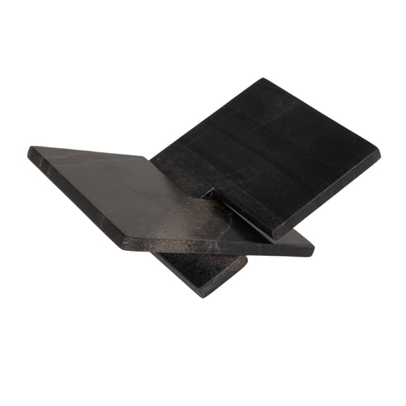 Bloomingville Decorative Marble Book Holder, Ebony