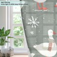 thumbnail image 4 of Yayeee Window Curtains Light Filtering 63"x52" Grommet Panel Pair Home Living Room Decor, Winter Goose, 4 of 7