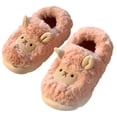 thumbnail image 4 of Utoimkio Clearance House Slippers for Women Fall/Winter Cute Animals Cotton Slippers with Heel Shoes Non Slip Plush Slippers, 4 of 4