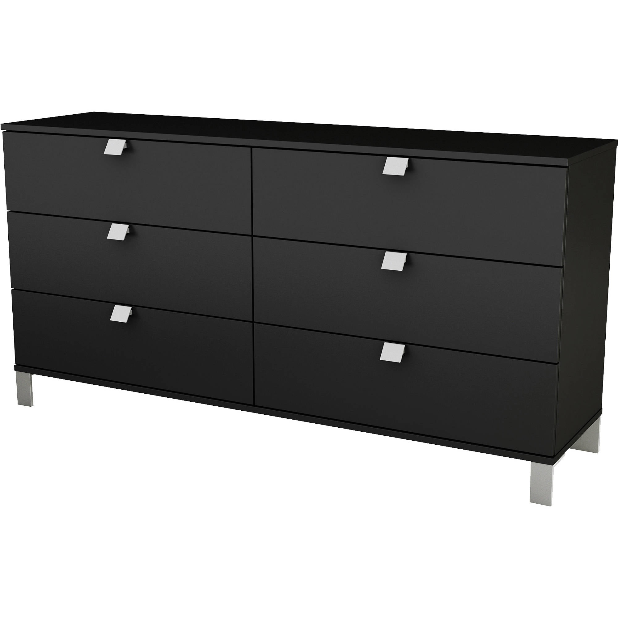 South Shore Spark 6 Drawer Double Dresser Multiple Finishes