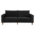 thumbnail image 5 of Gewnee Loveseat Sofa, 82.6"Mid Century Modern Couches for Living Room, Small Couches for Small Spaces Love Seat Sofa Couches with Wooden Legs, Bedroom Small Couch, 5 of 11