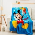 thumbnail image 5 of Disney Mickey Mouse Throw Blanket, Silk Touch, 46x60, Muticolor, 100% Polyester, 1 Each, 5 of 6