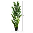 thumbnail image 2 of Nearly Natural 5ft. Artificial Zamioculcas Plant, 2 of 7