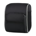 thumbnail image 2 of Bolsa frontal para bicicleta, pequeña, resistente al agua, para manillar de triciclo. Negro, 2 of 9