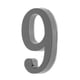 thumbnail image 5 of Número de puerta 0 ~ 9, de dígitos de dirección, señal de de buzón, artesanía de número de hierro CUTICAT Placa de letrero de puerta, 5 of 7