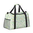 thumbnail image 2 of Balery Wildflower Watercolor 5 Bolsa de Gimnasio para Mujeres, Bolsa de Viaje con Bolsillo Húmedo, Bolsa de Fin de Semana para Mujeres, Bolsa de Viaje Resistente al Agua, 2 of 7