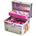 thumbnail image 1 of Disney Princess Train Case Pretend Play Makeup Set for Girls Ages 3+ - Toy Beauty Gift, 1 of 9