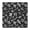Math Equations Pi, variant on Math Equations Pi Symbols Black Pattern Square Fitted Tablecloth with Elastic Edge,Square Table Cover,Washable Elastic Table Cover for Home Kitchen Party Decor 34"x34"