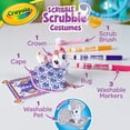 thumbnail image 2 of Crayola Scribble Scrubbie Princess Costume Playset, Juguete para niños, Regalo Crayola NA, 2 of 3