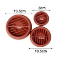 thumbnail image 3 of vnanda High Quality Flower Pot Tray 5pcs Flower Pot Tray Thickened Round Planter Drainage Tray for Home Garden, 3 of 8