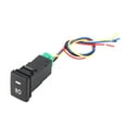 thumbnail image 1 of Foglight Button Switch, Fog Light Switch, Sturdy Durable ABS Black with Cable for Levin YARIS Camry, 1 of 8