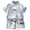 Y1102-Light Blue, variant on OYXSER Toddler Boy Outfit Casual Outfit Short Sleeve T-Shirt Tops Shorts Set Cool Short Sets, Blue 7-8Y