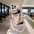 thumbnail image 3 of Funda de teléfono Anime Cool-N-Narutos para IPhone 15 14 13 12 11 Pro Max Mini XR XS X 7 8 Plus, funda trasera suave de TPU con correa de mano, 3 of 5