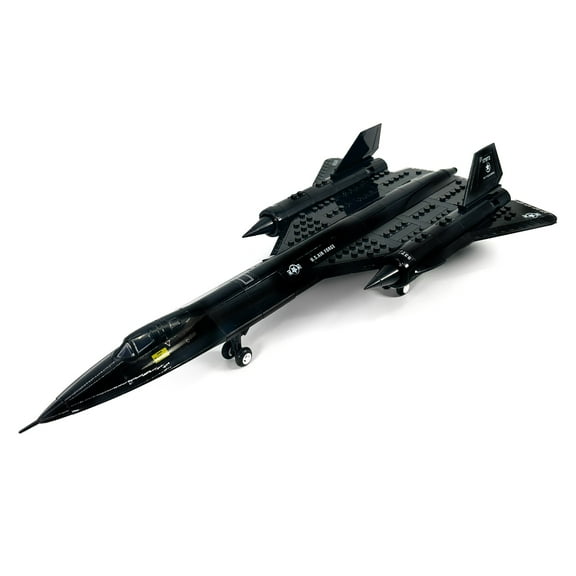 SR-71 Blackbird Reconnaissance Jet Building Block Set | General Jim’s Toys & Bricks | GJ-SR71
