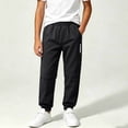 thumbnail image 6 of KyCheLot Boys Girls Sweatpants Elastic Waist Straight Leg Joggers Kids Comfy Hiking Workout Sweatpants, 6 of 7