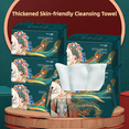 thumbnail image 3 of Coolrose Chinese Style Thickened Disposable Face Towels 20cm*20cm, 50pcs, 1 Pack, 3 of 4
