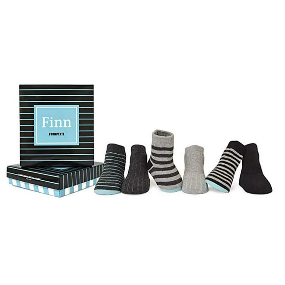 Chaussettes - Trumpette - Finn Assortis Neutres Garçons (Ensemble de 6) 0-12M